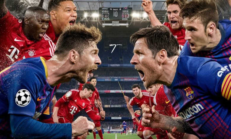 barcelona vs. bayern